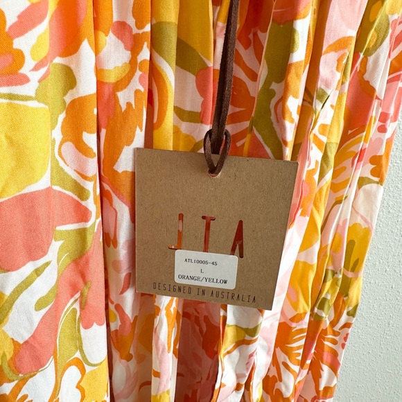 NWT Abel The Label Halter Maxi Dress Size Large - Picture 8 of 11